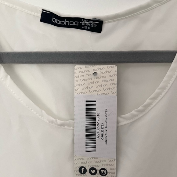 Boohoo maternity peplum tank - Picture 2 of 3